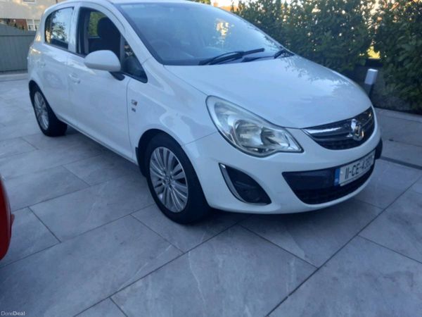 Vauxhall Corsa Hatchback, Petrol, 2011, White