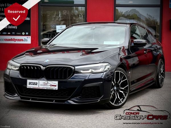 BMW 5-Series Saloon, Diesel, 2022, Black