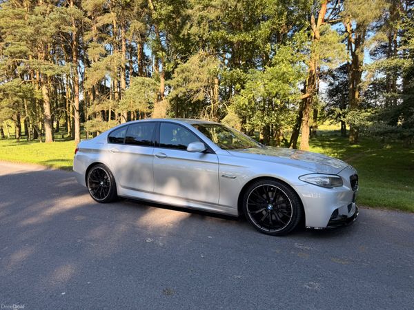 BMW 5-Series Saloon, Diesel, 2012, Silver