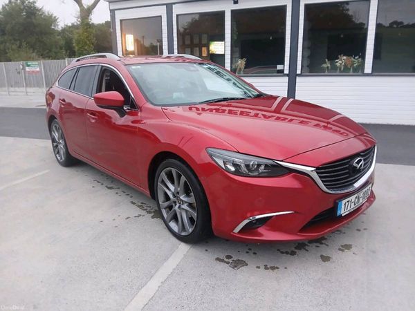 Mazda Mazda6 Estate, Diesel, 2017, Red