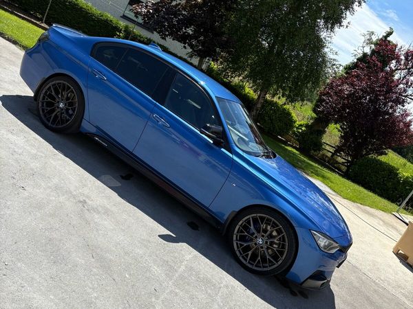 BMW 3-Series Saloon, Diesel, 2015, Blue