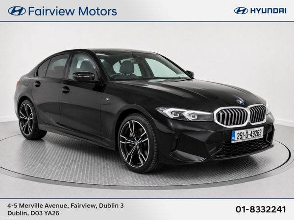 BMW 3-Series Saloon, Petrol Plug-in Hybrid, 2025, Black