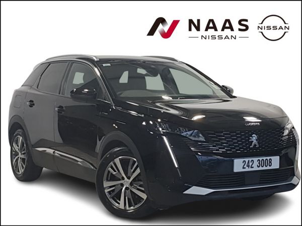 Peugeot 3008 MPV, Petrol Plug-in Hybrid, 2024, Black