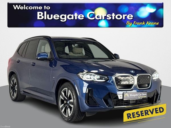 BMW iX3 Estate, Electric, 2023, Blue