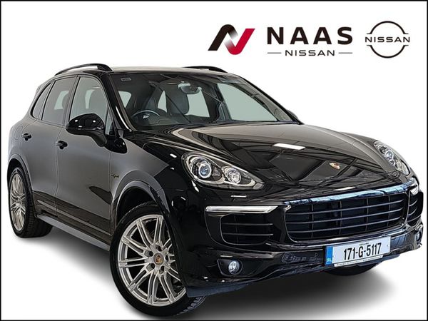 Porsche Cayenne Estate, Petrol Plug-in Hybrid, 2017, Black