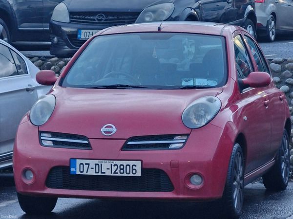 Nissan Micra Hatchback, Petrol, 2007, Red