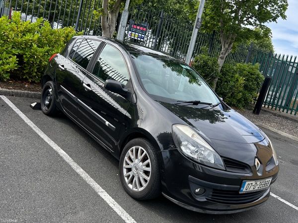 Renault Clio Hatchback, Petrol, 2007, Black