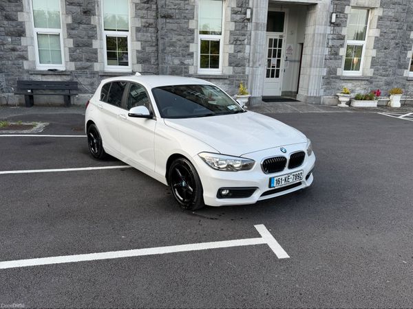 BMW 1-Series Hatchback, Diesel, 2016, White