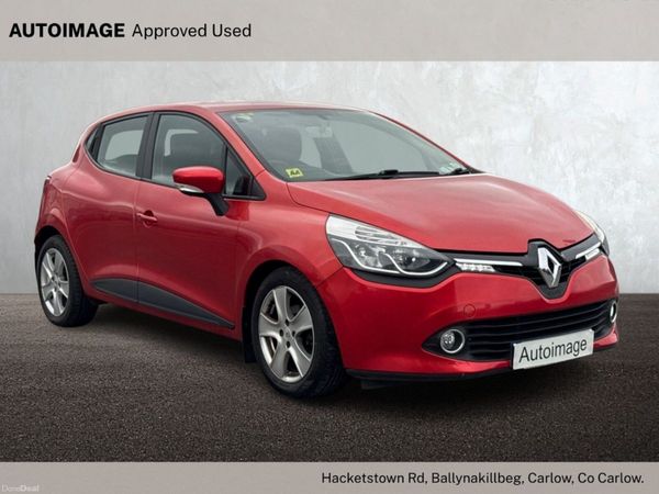 Renault Clio Hatchback, Petrol, 2014, Red