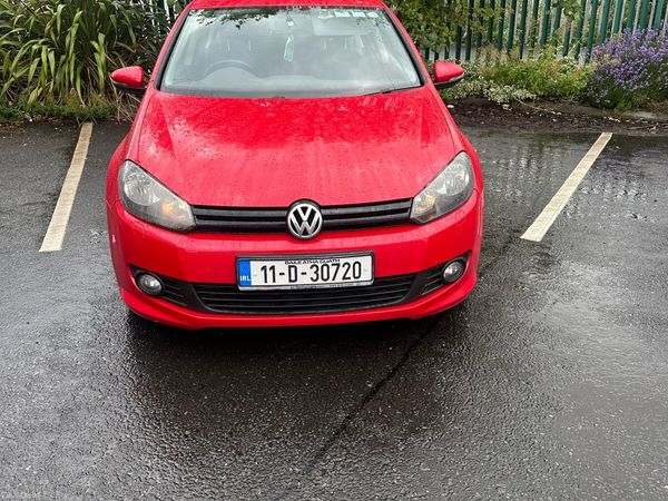 Volkswagen Golf Estate/Jeep, Diesel, 2011, Red