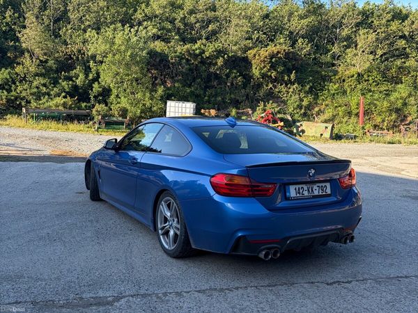 BMW 4-Series Coupe, Diesel, 2014, Blue