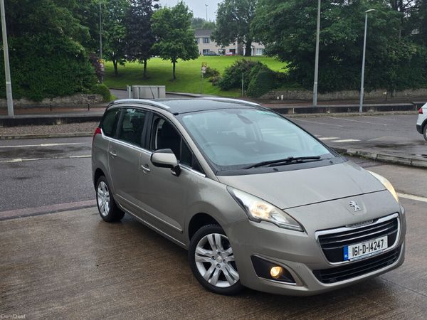 Peugeot 5008 MPV, Diesel, 2016, Grey