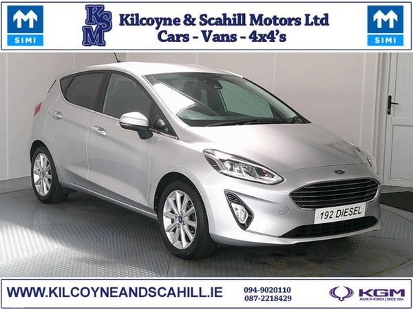 Ford Fiesta Hatchback, Diesel, 2019, Silver