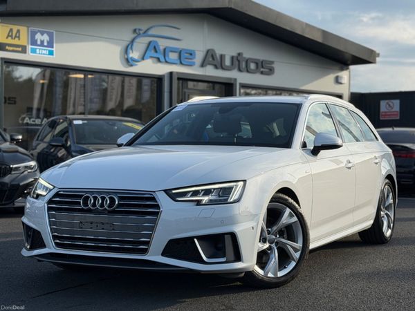 Audi A4 Estate, Petrol, 2019, White
