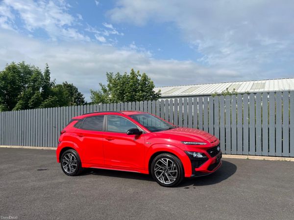 Hyundai KONA Hatchback, Petrol Hybrid, 2023, Red