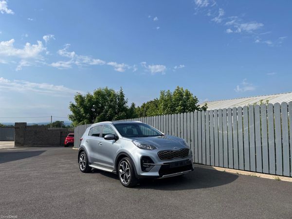 Kia Sportage Estate, Petrol Hybrid, 2020, Silver