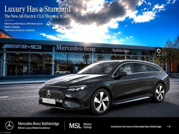 Mercedes-Benz CLA Estate, Electric, 2026, Black