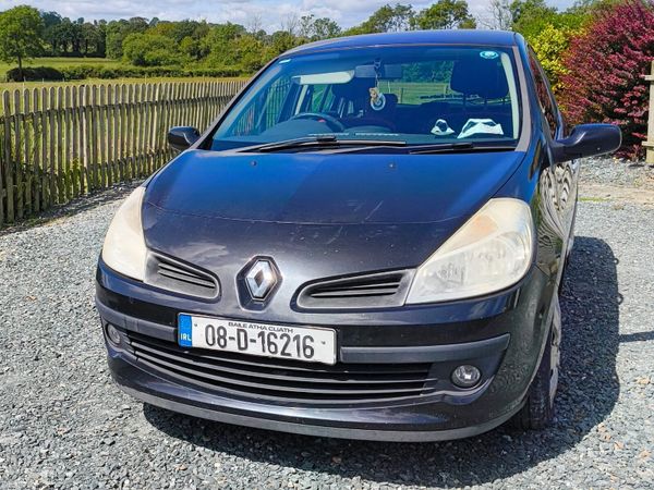 Renault Clio Hatchback, Petrol, 2008, Black