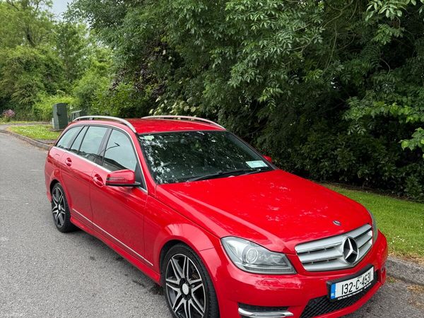 Mercedes-Benz C-Class Estate, Diesel, 2013, Red
