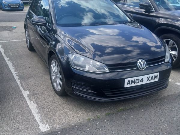 Volkswagen Golf Hatchback, Diesel, 2014, Black