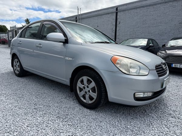 Hyundai Accent Saloon, Petrol, 2008, Silver