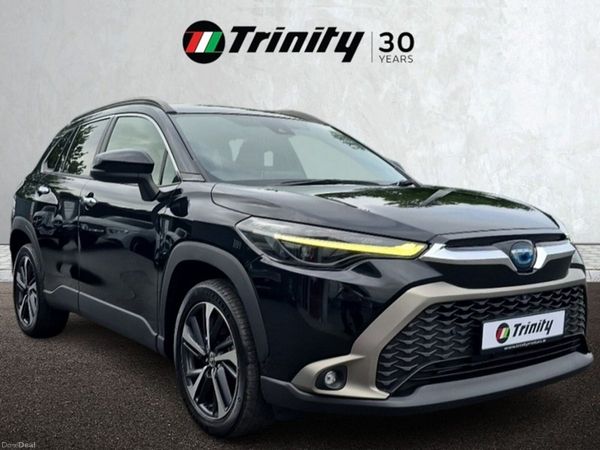 Toyota Corolla Cross SUV, Petrol Hybrid, 2023, Black