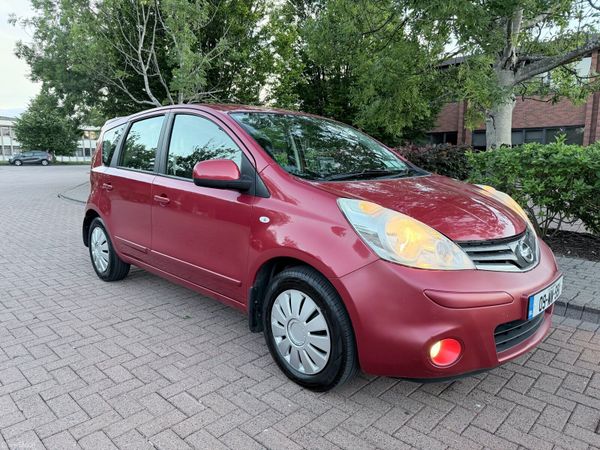 Nissan Note MPV, Diesel, 2009, Red
