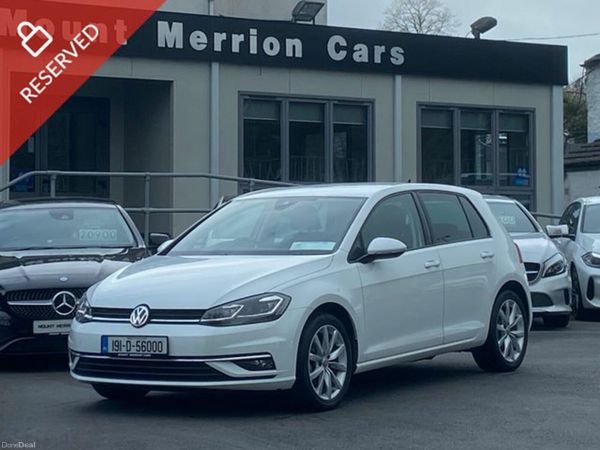 Volkswagen Golf Hatchback, Petrol, 2019, White