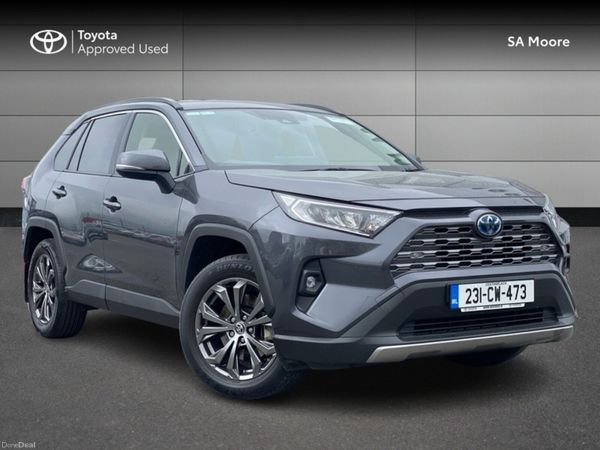 Toyota RAV4 SUV, Petrol Hybrid, 2023, Grey