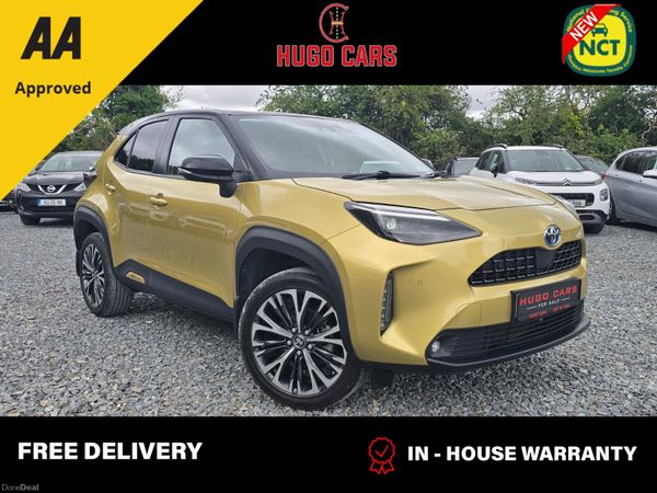 Toyota Yaris Cross Hatchback, Petrol Hybrid, 2022, Yellow