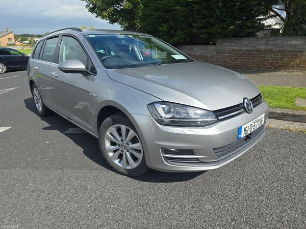 Volkswagen Golf Estate, Petrol, 2015, Silver