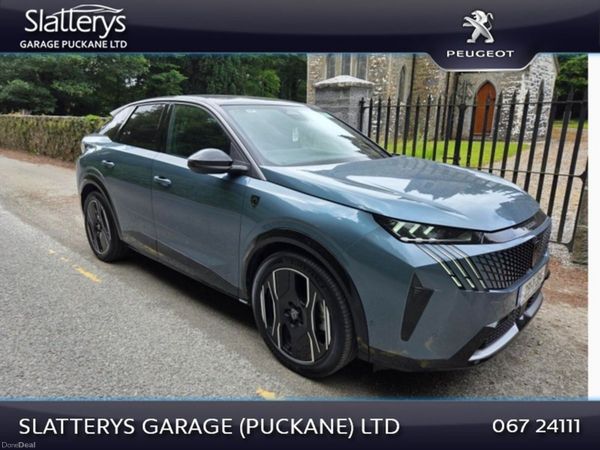 Peugeot 3008 SUV, Electric, 2025, Blue