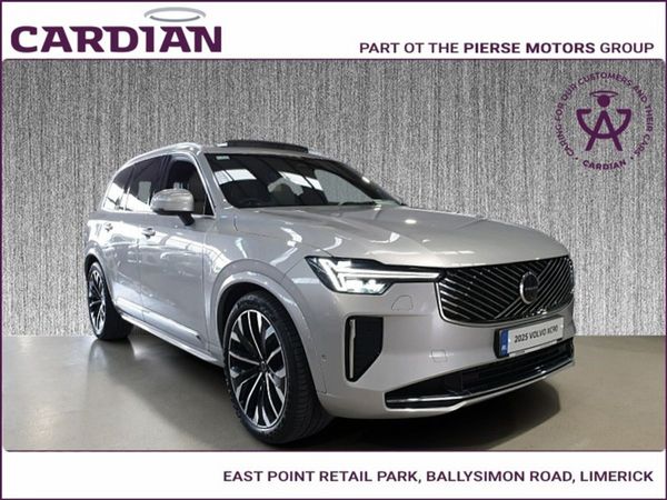 Volvo XC90 SUV, Petrol Hybrid, 2025, Silver