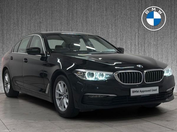 BMW 5-Series Saloon, Diesel, 2019, Black