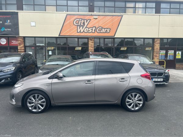 Toyota Auris Hatchback, Petrol Hybrid, 2014, Bronze