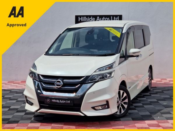 Nissan Serena MPV, Petrol Hybrid, 2018, White