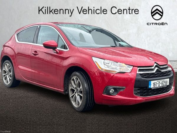 Citroen DS 4 Hatchback, Diesel, 2016, Red