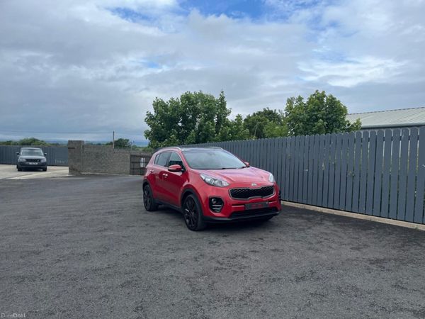 Kia Sportage Estate, Diesel, 2017, Red