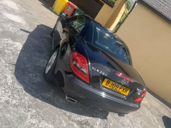 Mercedes-Benz SLK Coupe, Petrol, 2009, Black