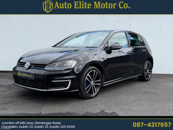 Volkswagen Golf Hatchback, Petrol Plug-in Hybrid, 2016, Black