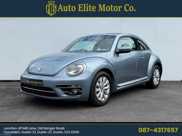 Volkswagen Beetle Hatchback, Petrol, 2017, Blue