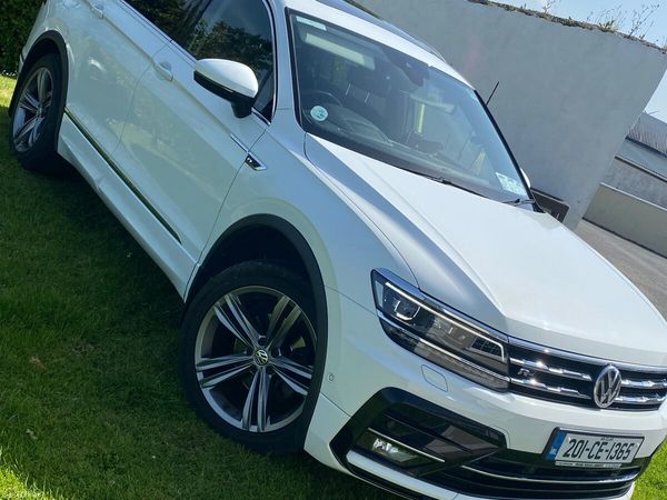 Volkswagen Tiguan SUV, Diesel, 2020, White