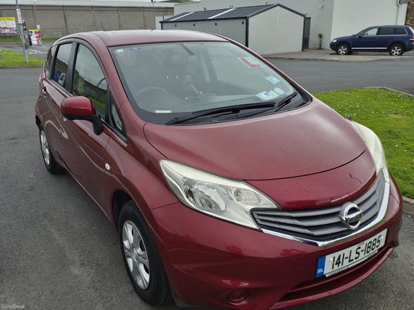 Nissan Note MPV, Petrol, 2014, Red