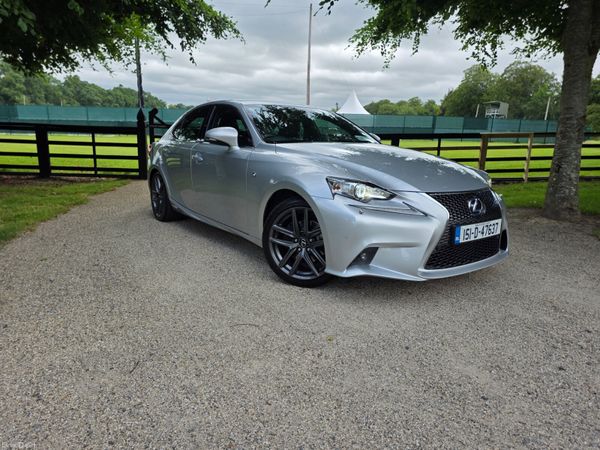 Lexus IS Saloon, Petrol Hybrid, 2015, Silver