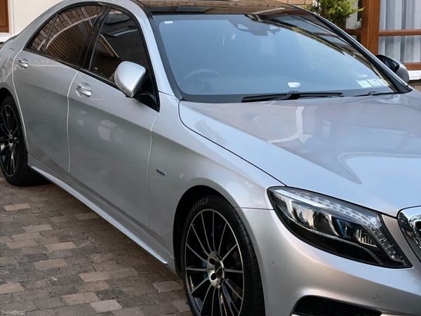 Mercedes-Benz S-Class Saloon, Petrol Plug-in Hybrid, 2017, Silver