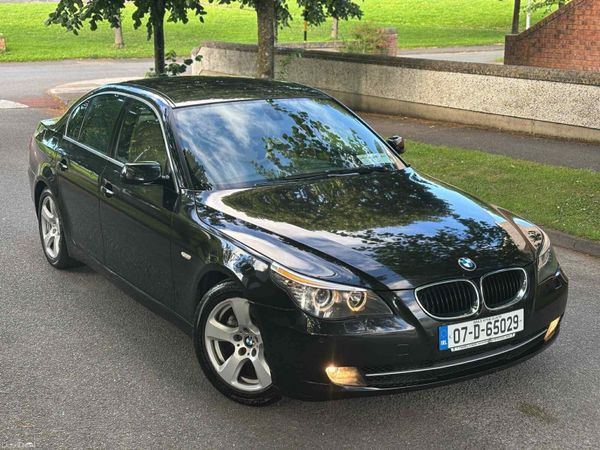 BMW 5-Series Saloon, Diesel, 2007, Black