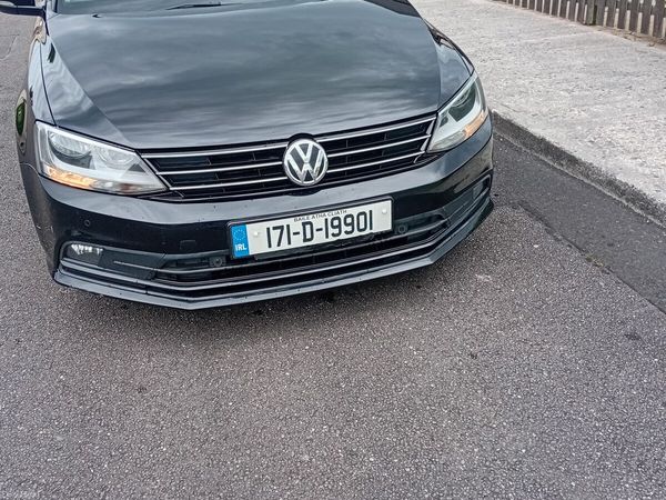 Volkswagen Jetta Saloon, Diesel, 2017, Black