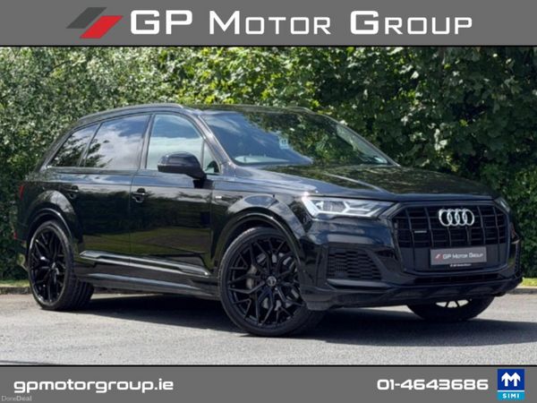 Audi Q7 SUV, Petrol Plug-in Hybrid, 2023, Black
