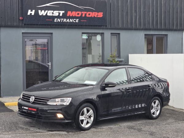 Volkswagen Jetta Saloon, Diesel, 2018, Black