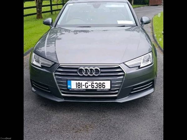 Audi A4 Saloon, Diesel, 2018, Grey
